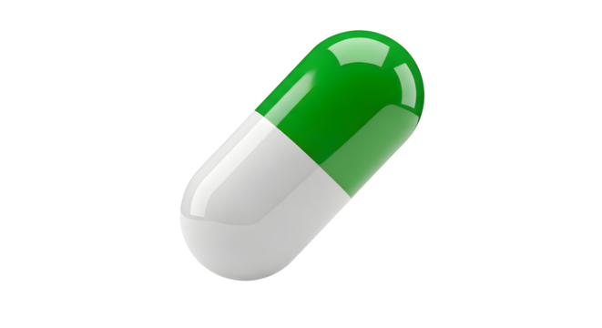 Pill Capsule Green White Medicine Medication Supplement Health