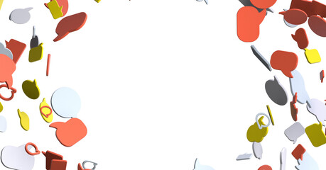 express envelope and parcel abstract technology background. Business quantum internet network communication and high speed parcel