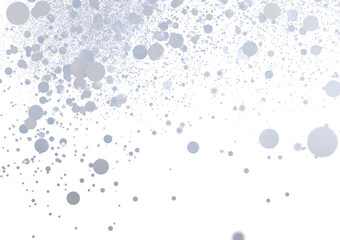 Beautiful abstract background with silver bubbles floating on white. Perfect for websites and designs.