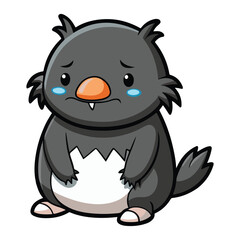 A funny cartoon Mole vector illustration