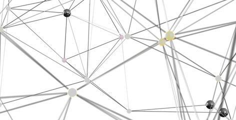 Obraz premium Stock photo of an abstract network. Ideal for technology, connection, and communication concepts.