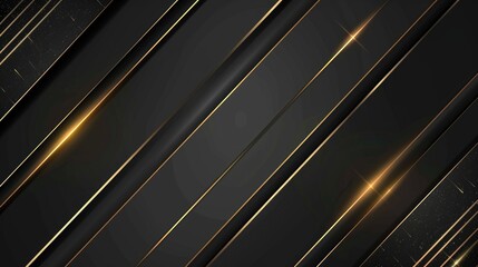 A sleek, modern background featuring diagonal golden lines on a dark surface.