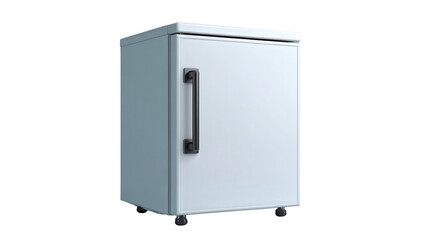 Compact Refrigerator background isolated on a Transparent background, PNG file.