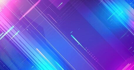 Abstract digital background with vibrant colors and dynamic lines.