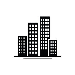 City Skyline Silhouette Illustration