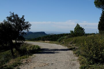 Landscape of mountain