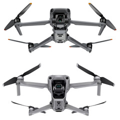 Drones. Drone Illustrations & Drone Vectors both fully editable drone templates for you to customise to your needs. Pair of Mavic Pro drones for aerial recording and photography at high resolutions