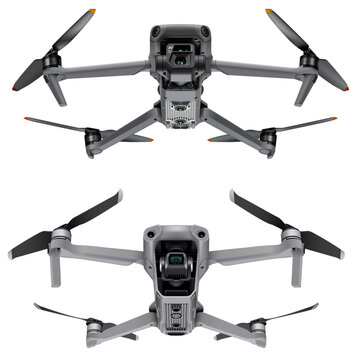 Drone Illustration, Drone Vectors - create your own drone graphics using one or both of these fully editable templates of the latest Professional drones for filming and photography