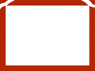 Obraz premium Frame banner independent day decoration background 