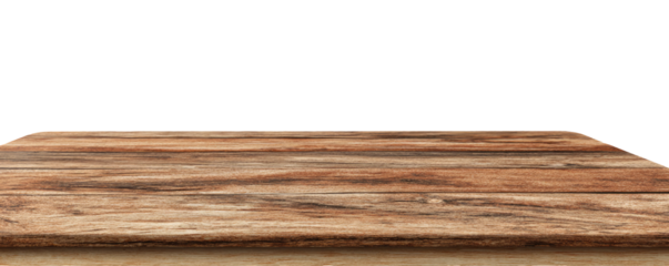Wooden tabletop surface