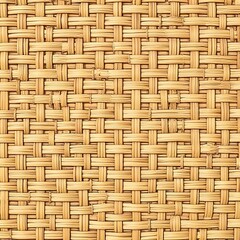 Woven Bamboo Basket Pattern Background Texture