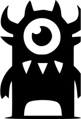 monster cartoon illustration vector