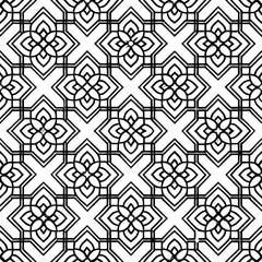 seamless geometric pattern with lines