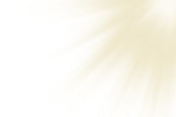 Pastel Sun Rays Overlay, Soft Wavy Sunburst Light Effect with Gentle Shine, Isolated on Transparent Background for Elegant and Artistic Design