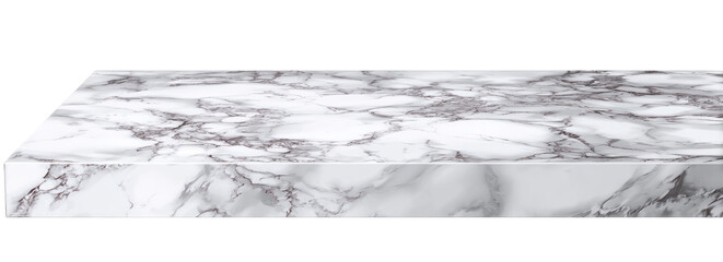 Rectangular slab of simulated marble
