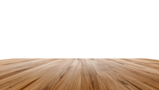 Empty room, light brown wooden floor, black background