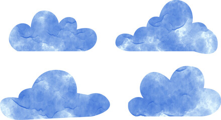 blue sky with clouds