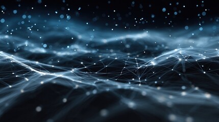 Technology network background concept.