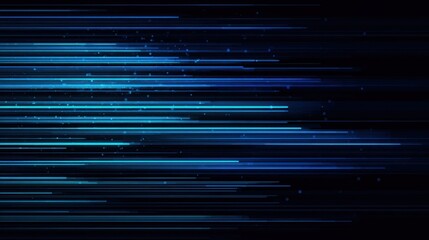 Abstract neon blue line background Design.