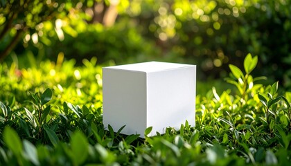 Minimalist Podium Background for Product Display – Modern 3D Stand on Neutral Backdrop