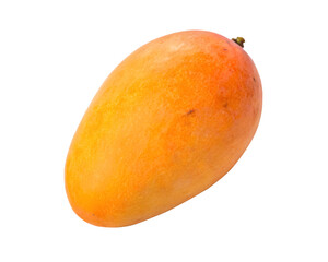 Whole Ripe Juicy Mango – PNG Isolated on Transparent Background