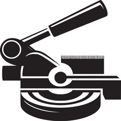 Hand Operated Metal Shear Icon