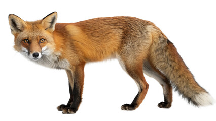 Obraz premium Foxe, isolated transparent background