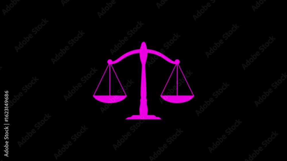 Poster scale icon animation, a scale icon animation.
