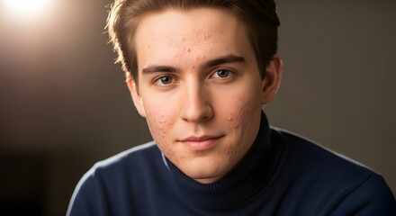 Fototapeta premium portrait of young man