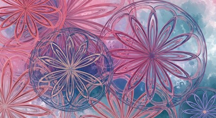 abstract floral background