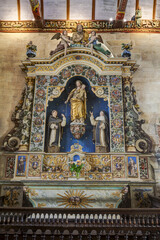 Enclos paroissial de Pleyben dans le département du Finistère - Bretagne