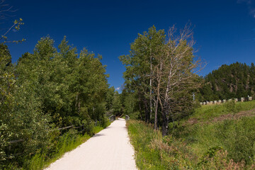 Rafter J Bar Bridge #44 on the George S. Mickelson Trail, South Dakota