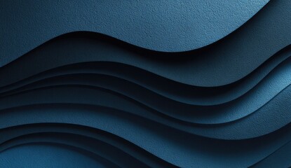 Abstract, deep blue, textured waves (1)