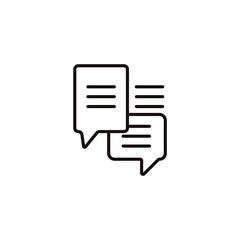 discussion icon collection .design style with background
