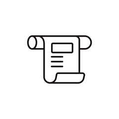 news paper icon collection .design style with background