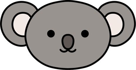 Colorful Kawaii Animal Faces