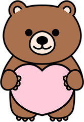 Pastel Cute Animals Love Signs