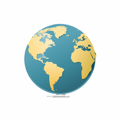 Fototapeta premium Globus