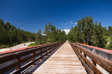 Highway 385 Bridge #46 on the George S. Mickelson Trail, South Dakota