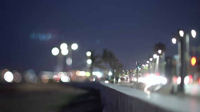 Ciudad con desenfoque