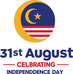 31st August Celebrating Independence Day of Malaysia – National Holiday Poster Design