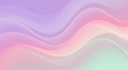 Soft pastel gradient waves with a gentle flowing texture