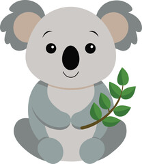 Fototapeta premium Koala AIzaSyAYe Illustration