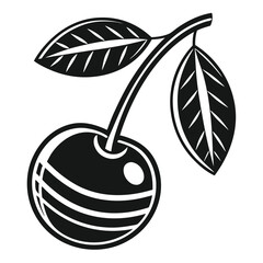 Cute kawaii fitness gear silhouette logo design