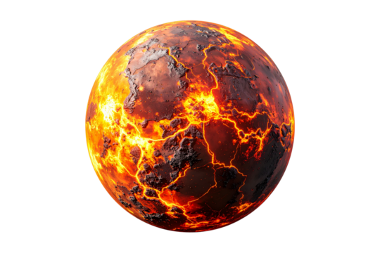 Large, glowing orange sun in the center of on transparent background
By Rahela2Studio