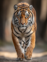 Naklejka premium tiger in the wild