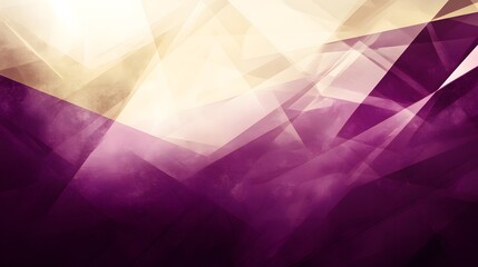 Abstract Geometric Purple Gold Gradient Background