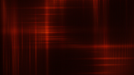 Neon abstract lines design on red background. Futuristic background for landing page. Holographic gradient stripes. Shiny lines texture. Psychedelic neon color shading. Vector illustration.