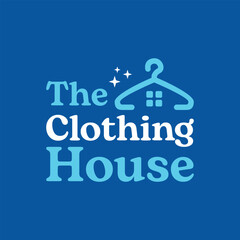 Clothing House Vector Design Logo Fashion Shop Company Business logotype
