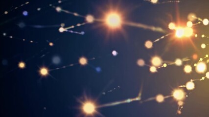 Vibrant Cluster of Small Yellow Lights Illuminating a Dark Canvas Eternal Starry Cosmos Gen Khstmafargmazwvmh, Ideal for HighEnergy Campaigns and Inspiring Creativity.